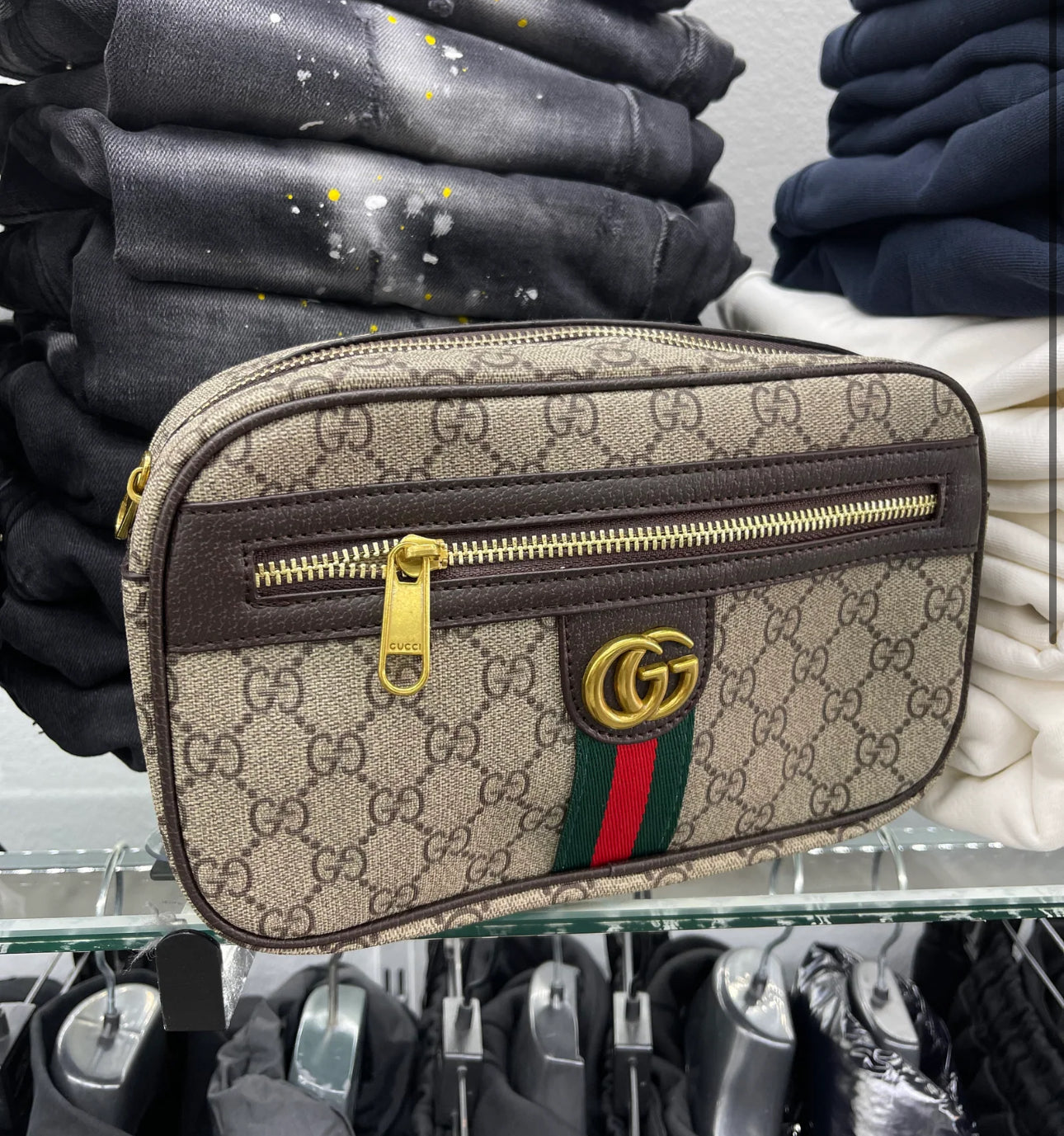 Gucci μέσης μπεζ