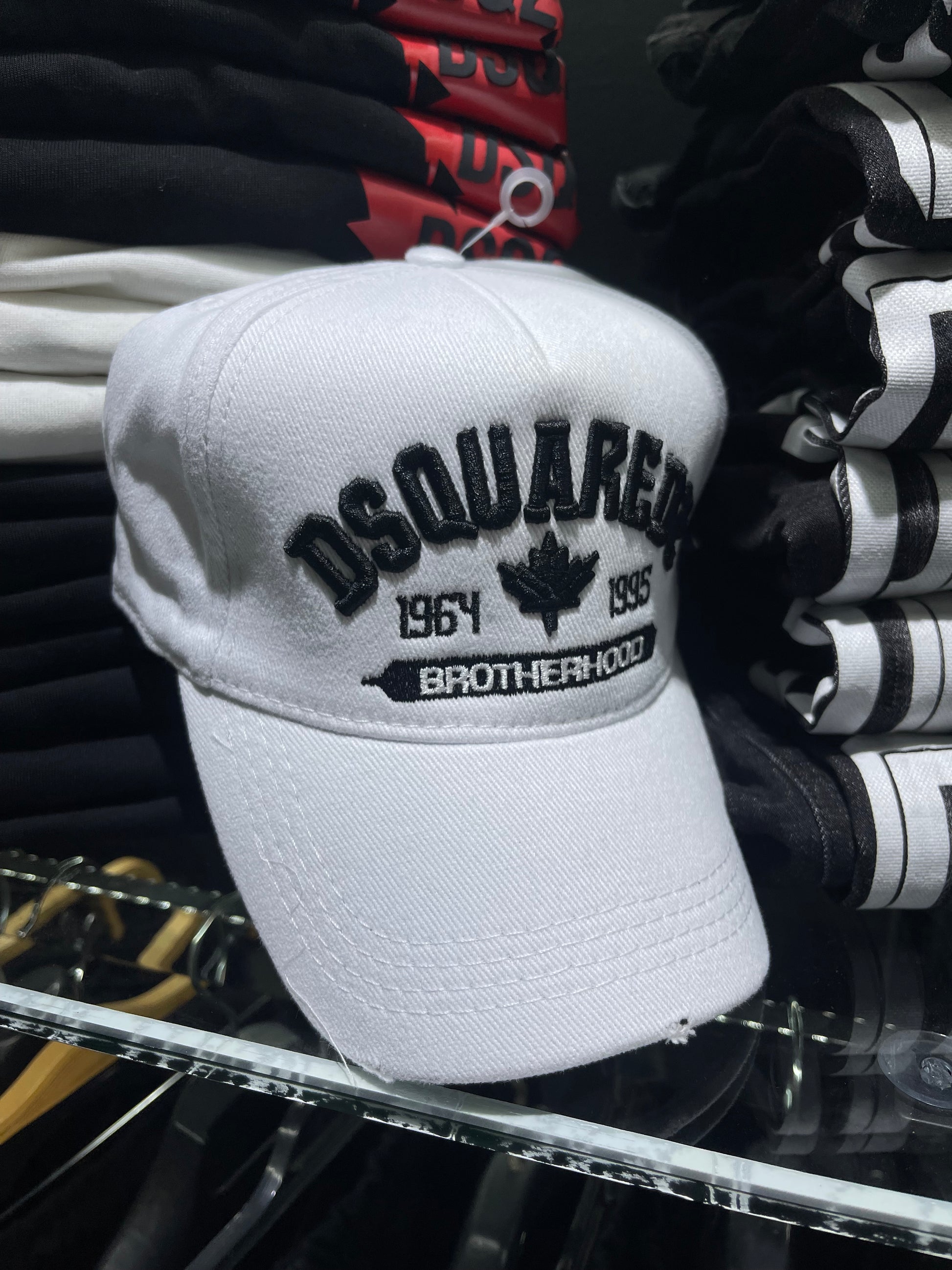 Dsquared2 brotherhood λευκό-μαύρο