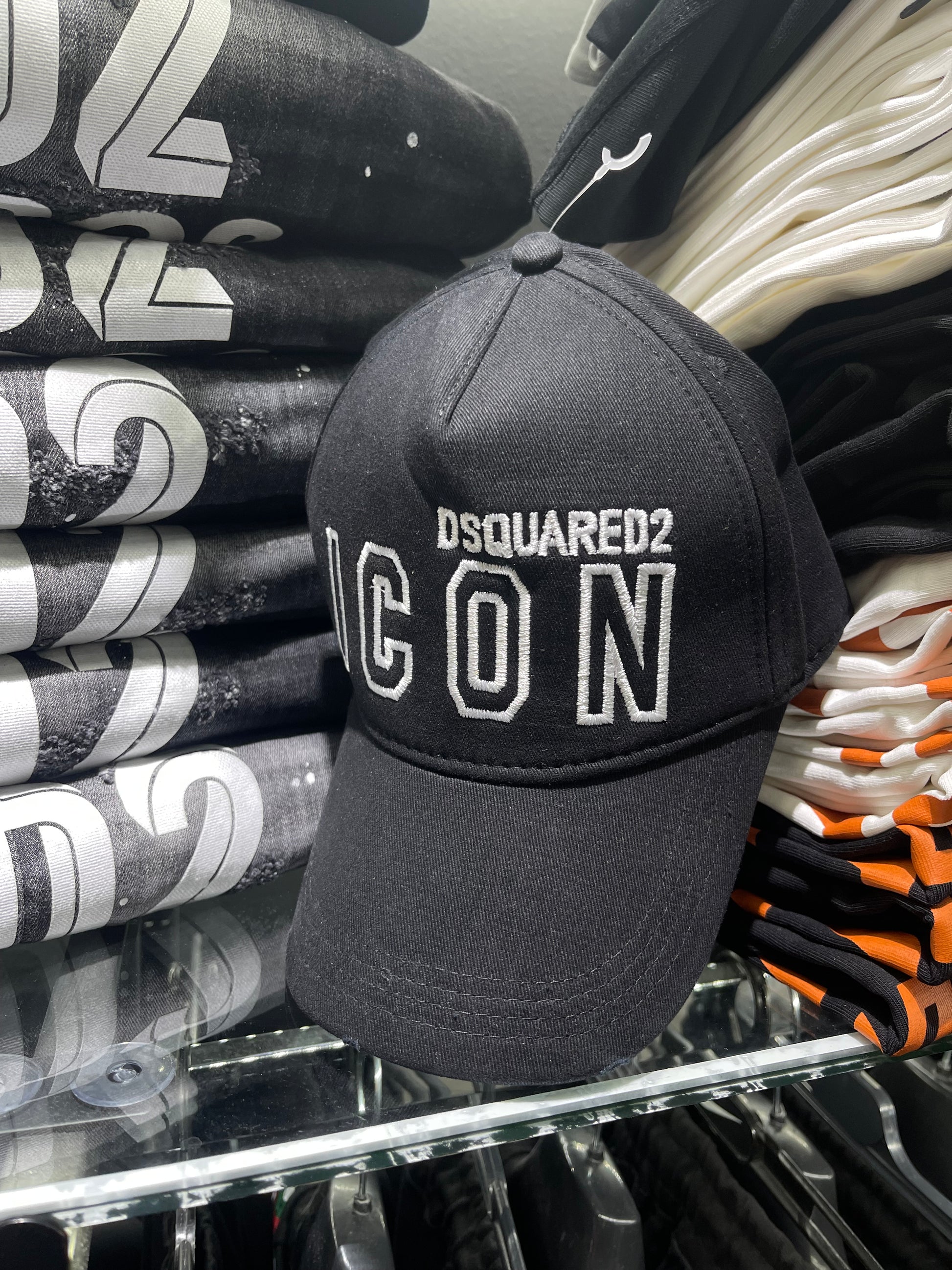 Dsquared2 Icon μαύρο-λευκό
