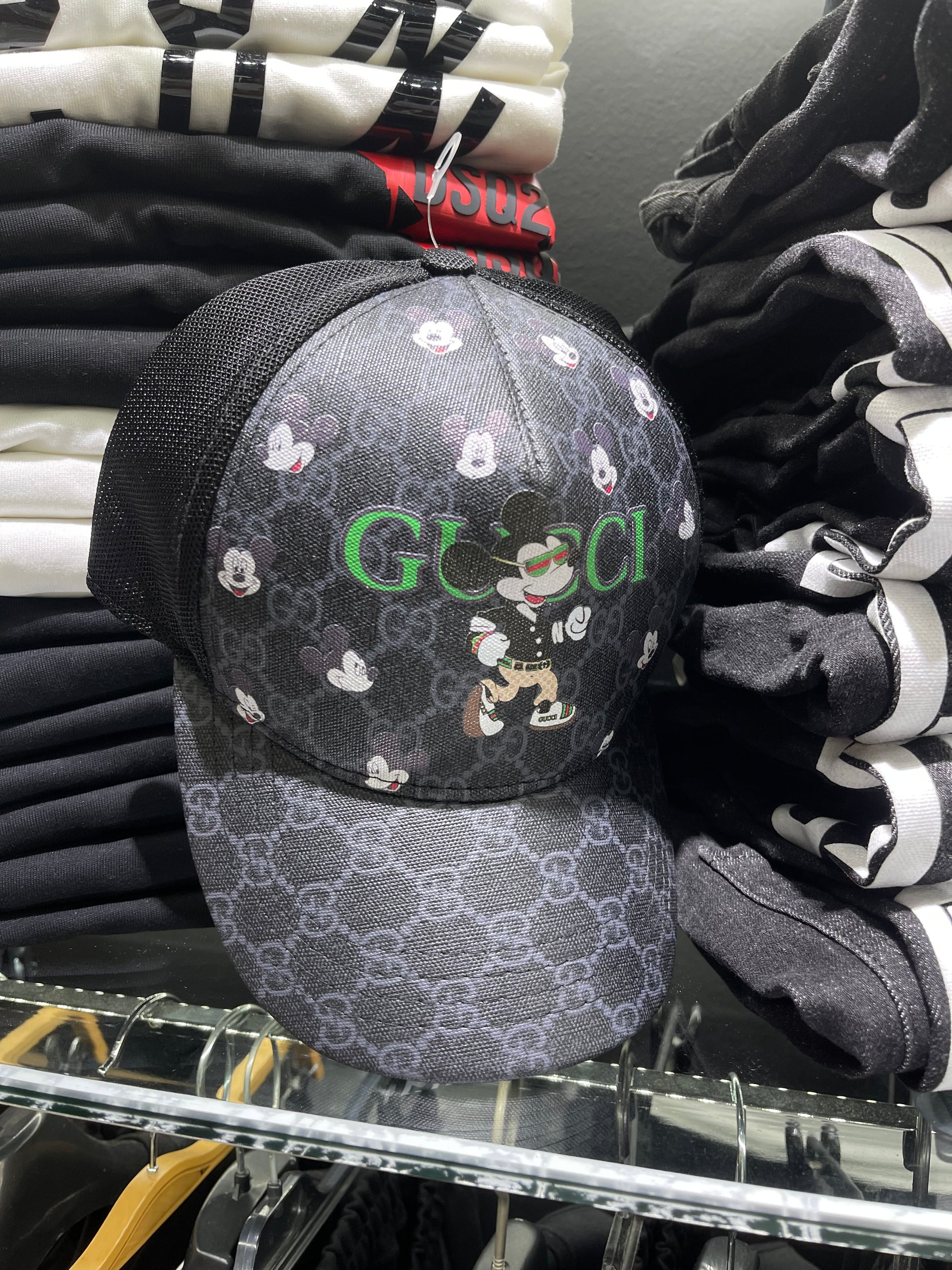Gucci mickey μαύρο - γκρι